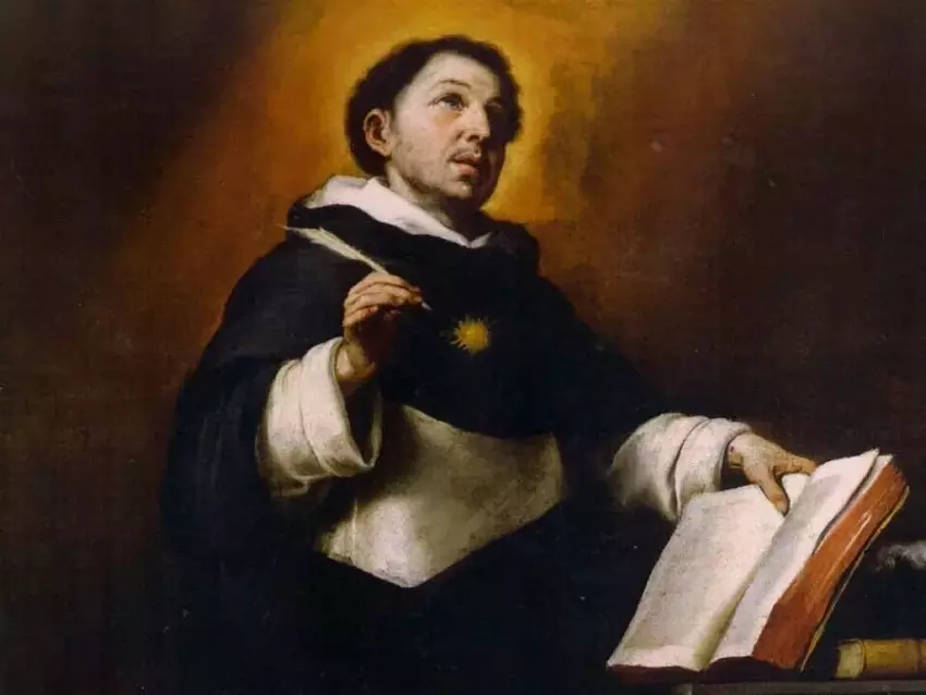 šv. Tomas Akvinietis (Bartolomé Esteban Murillo, 1650)